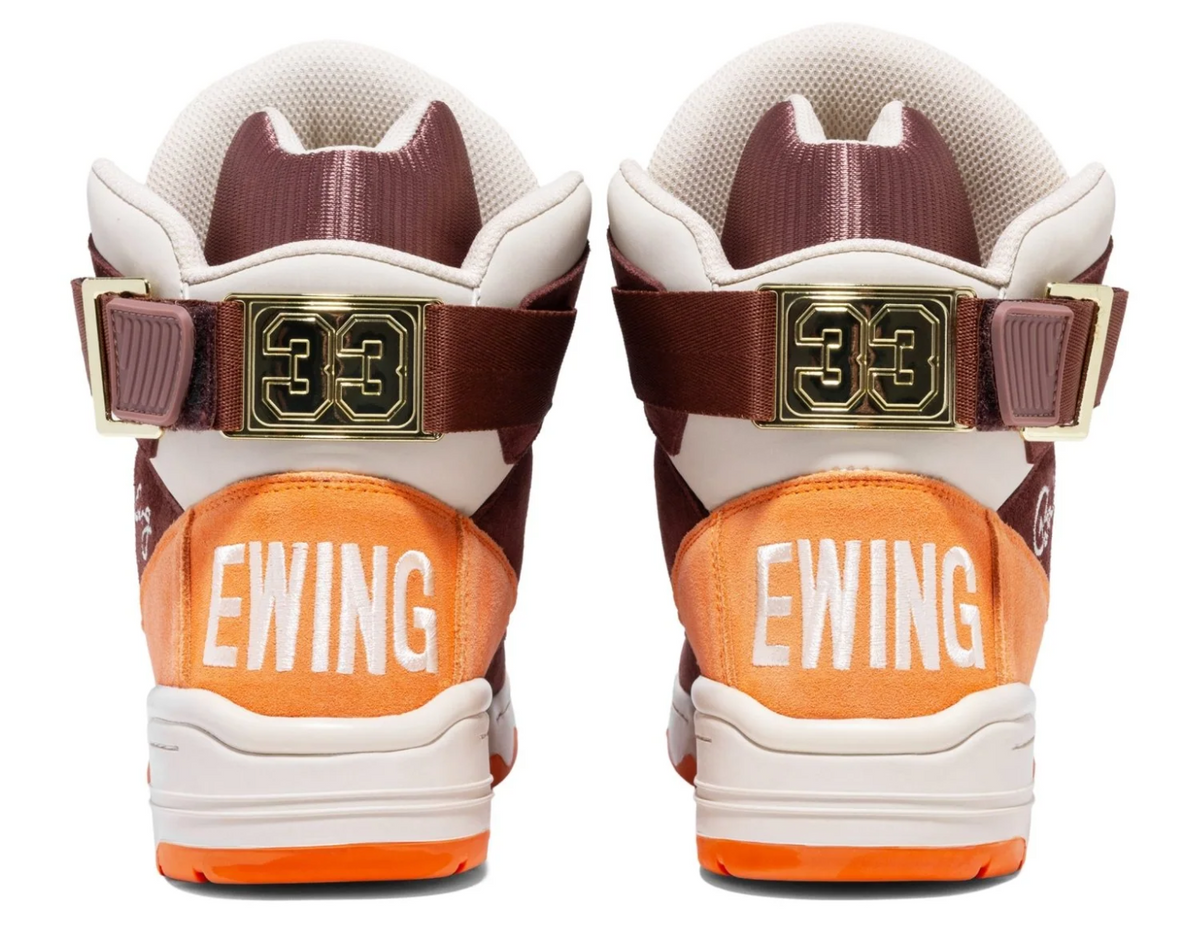 Patrick Ewing 33 Hi - 1Ew33S26-922 - Cream / Brown / Orange — product view 3