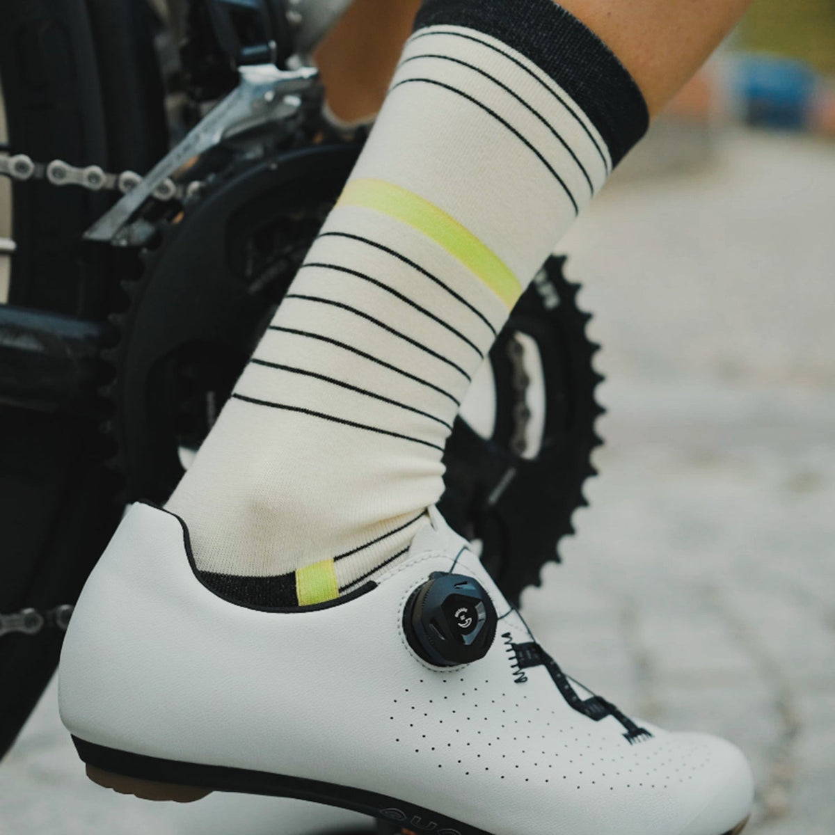 Pinstripe Crew Sock – product view 3