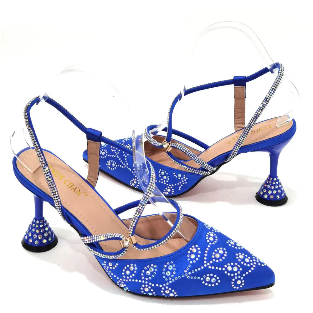 Elegant Pumps with Shoes and Bag Matching Set NFR43 – product view 3