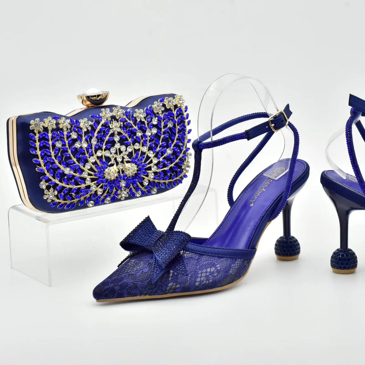 EdleessFashion New Arrival Shoes and Bag Set HOA1-10 β product view 1