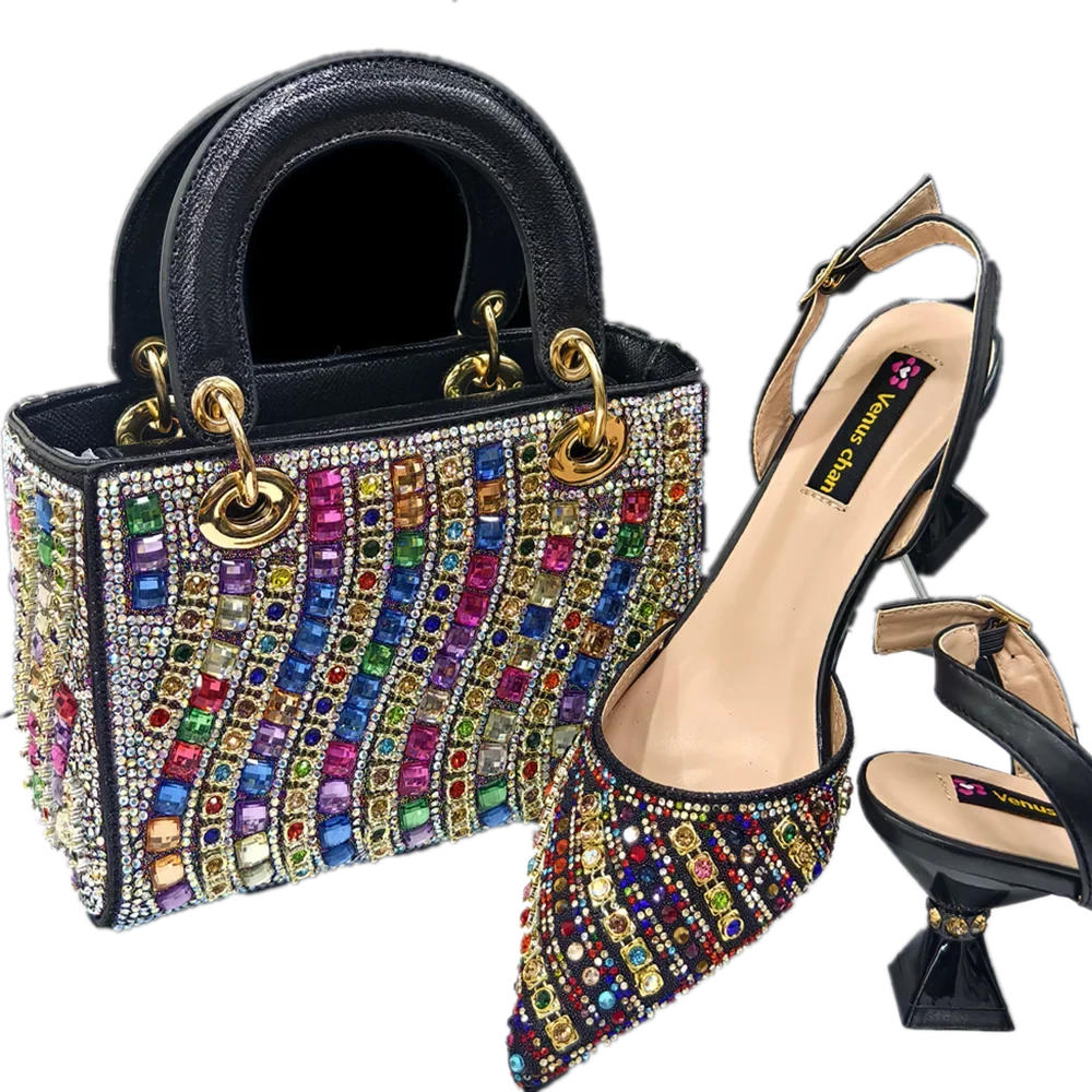 Matching Women Shoe and Bag Set ED130 – product view 3