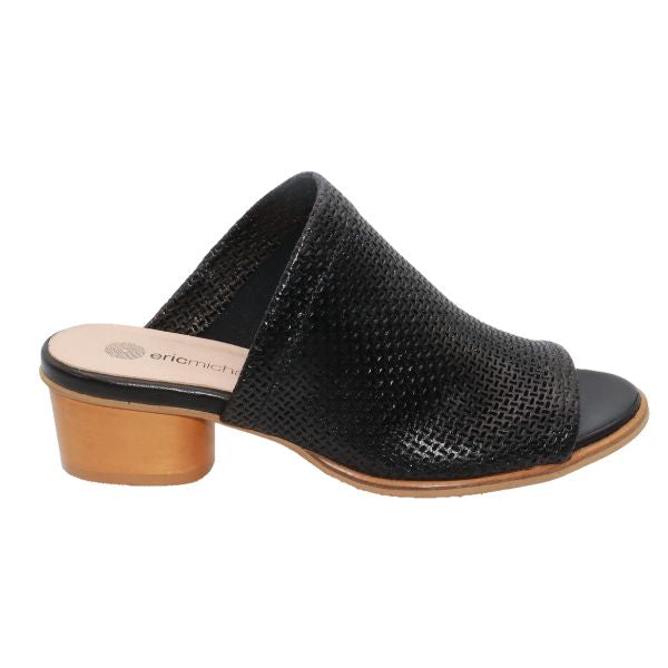 Eric Michael Sevilla Embossed Leather Slide