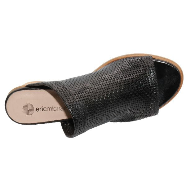 Eric Michael Sevilla Embossed Leather Slide