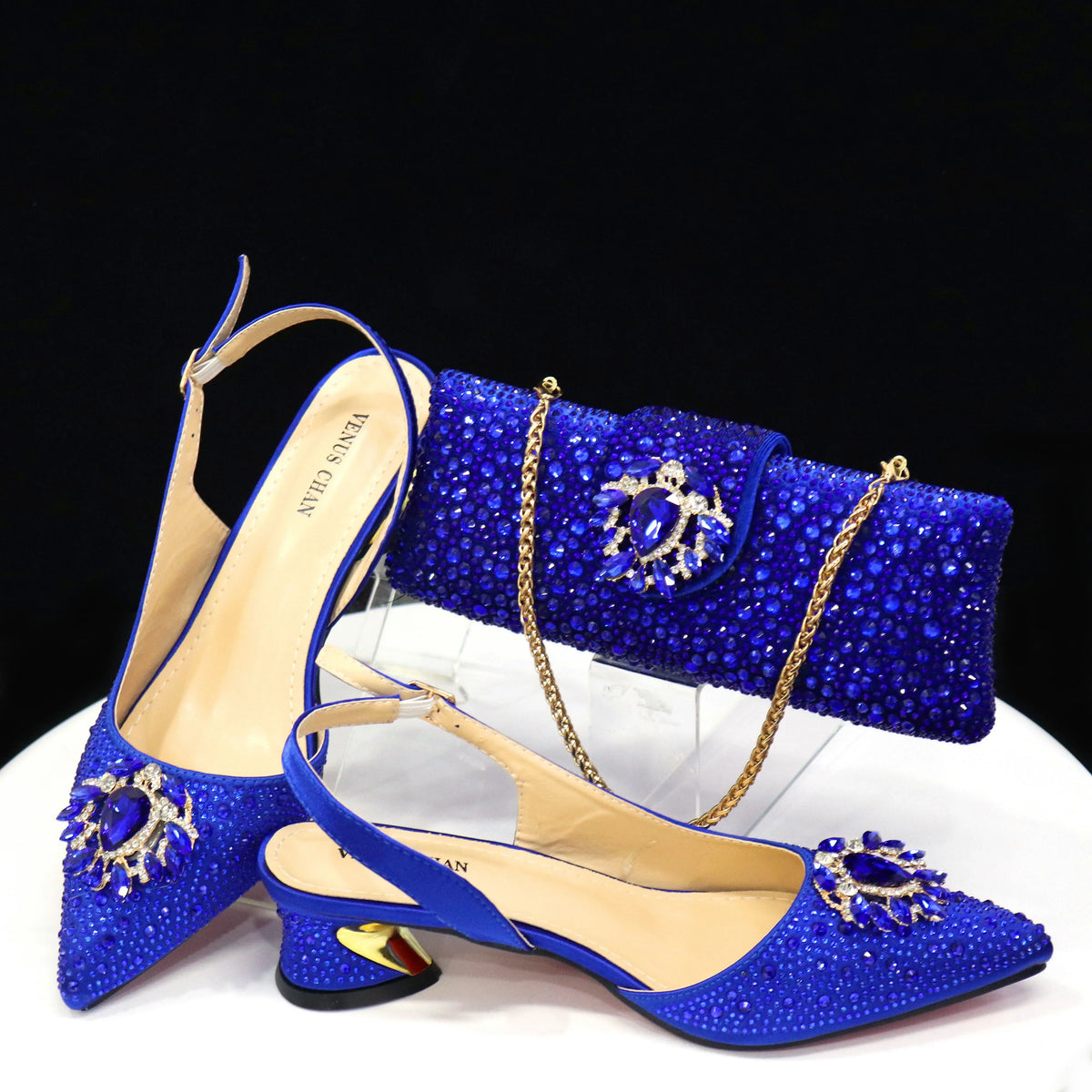 EdleessFashion Ladies Shoes and Bags To Match Set ED1291 β product view 7