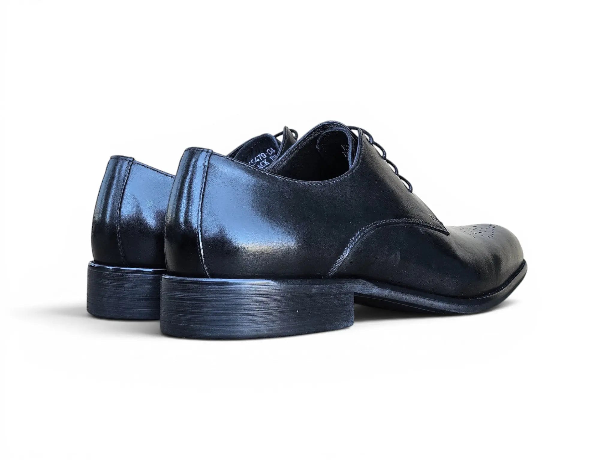 Carrucci Shoes Men's Signature Burnished Lace Up Derby Calfskin Leather KS479 04