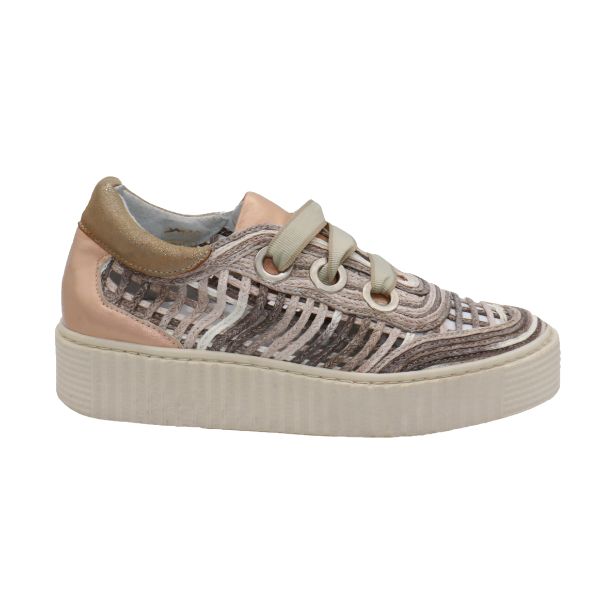 Eric Michael Sintra Women’s Leather Lace-Up Platform Sneaker