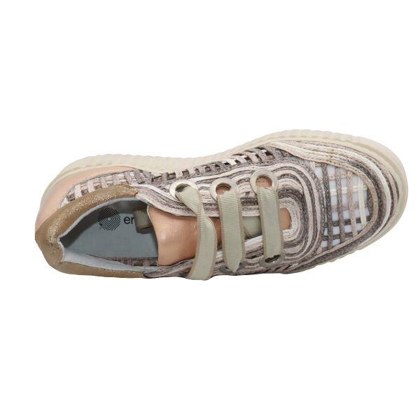 Eric Michael Sintra Women’s Leather Lace-Up Platform Sneaker