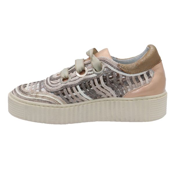 Eric Michael Sintra Women’s Leather Lace-Up Platform Sneaker