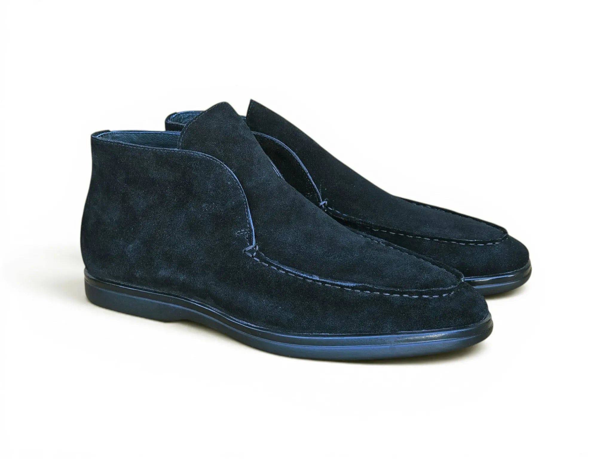 Carrucci Shoes Men's Soft Suede Comfort Loafer Suede KS715 03S