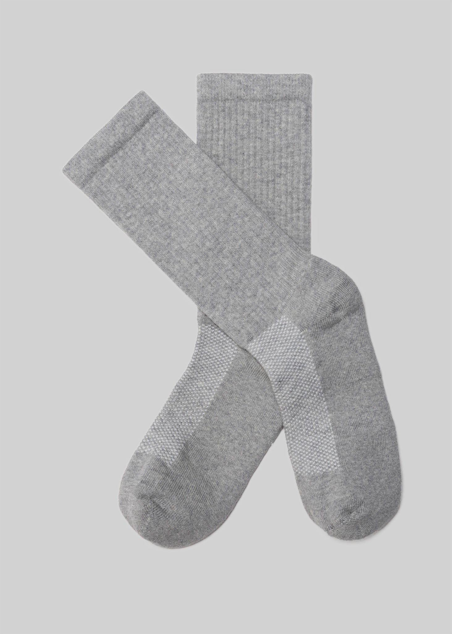 American Trench Women's Statement Crew in Cashmere Socks front view