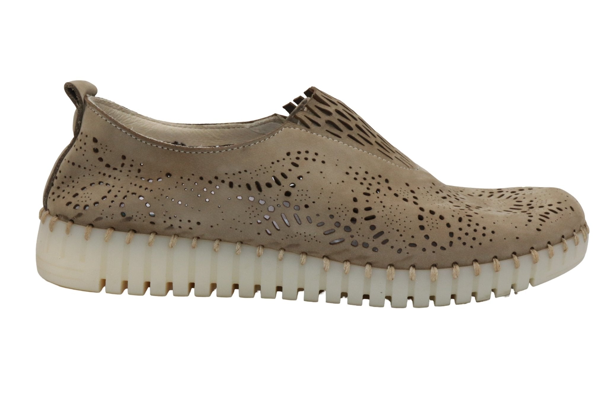 Eric Michael Stella Perforated Leather Slip On