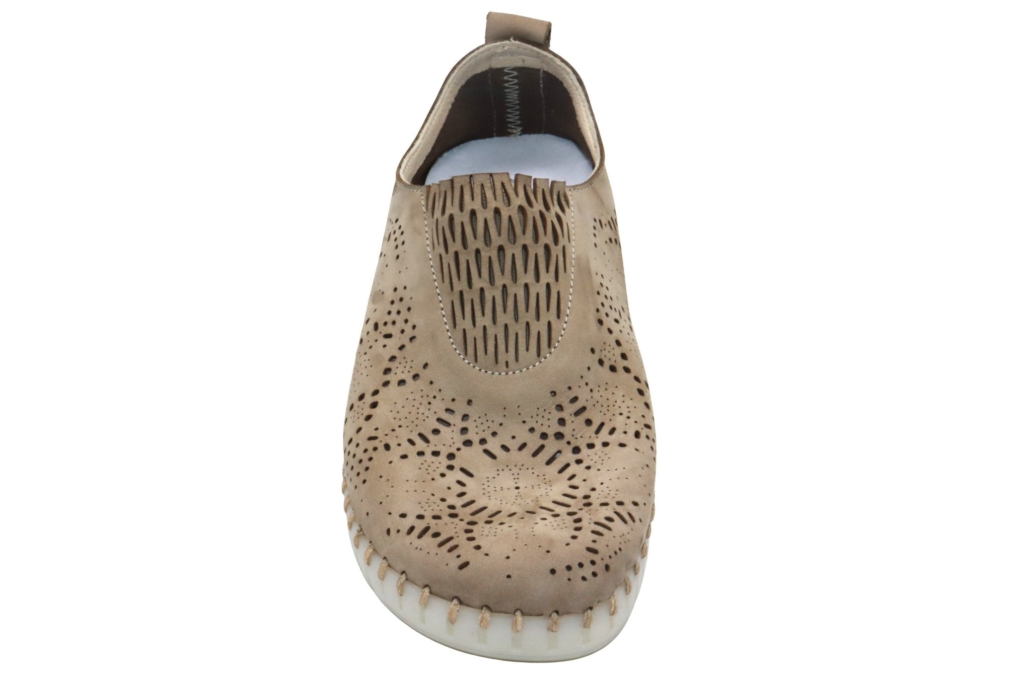Eric Michael Stella Perforated Leather Slip On
