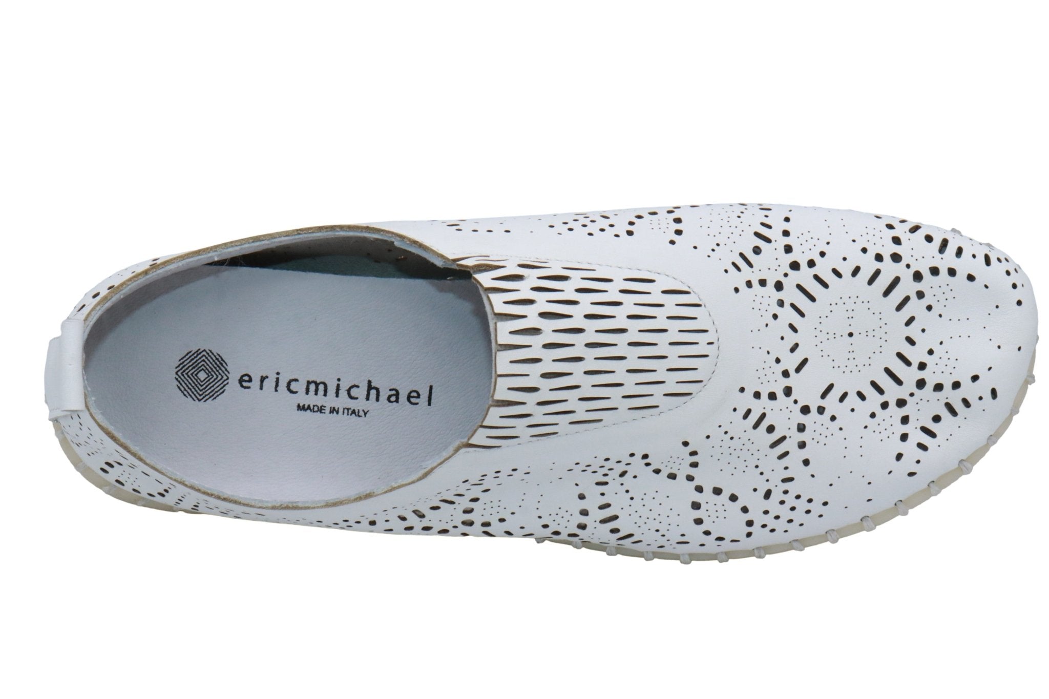 Eric Michael Stella Perforated Leather Slip On
