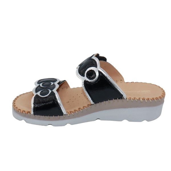 Sugar Ring Detail Adjustable Sandal