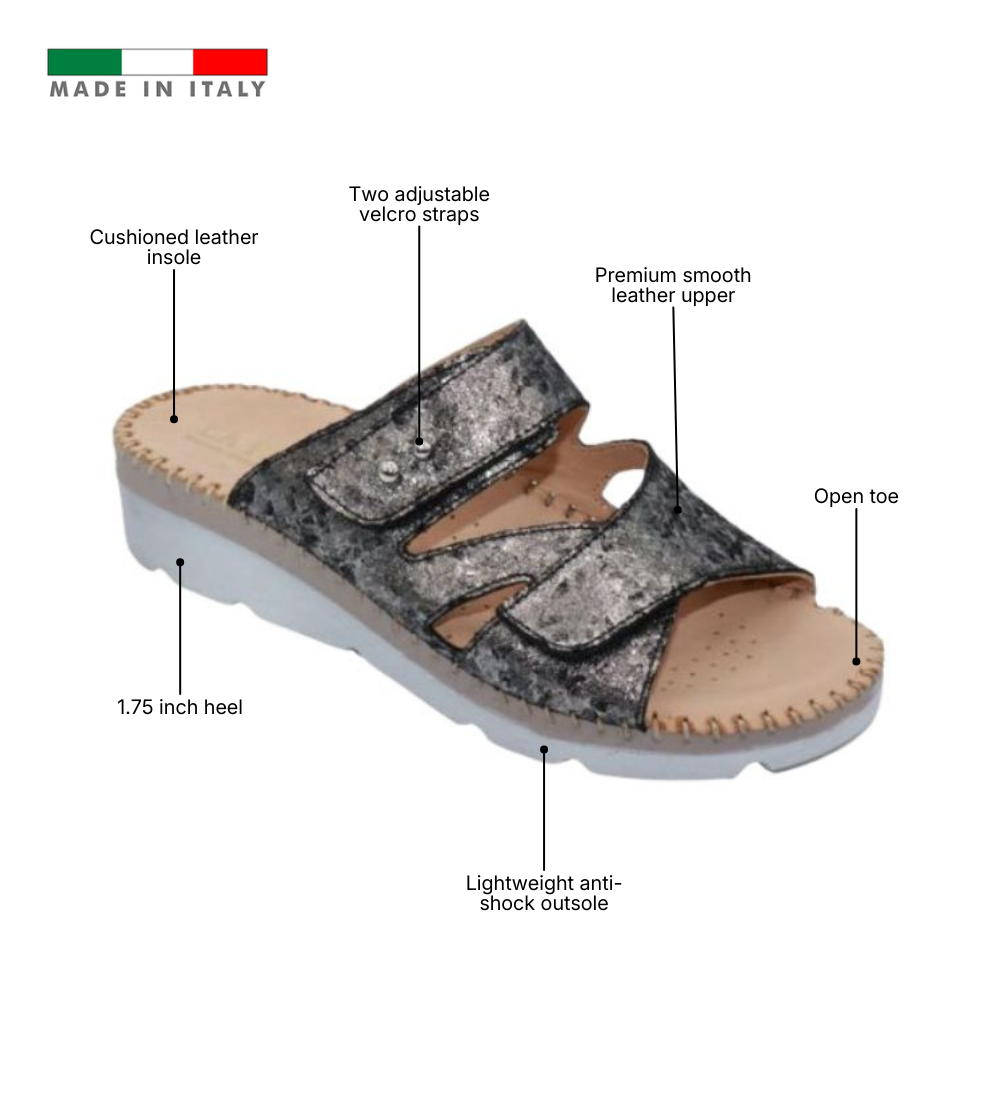 Sunny Double-Strap Adjustable Sandal