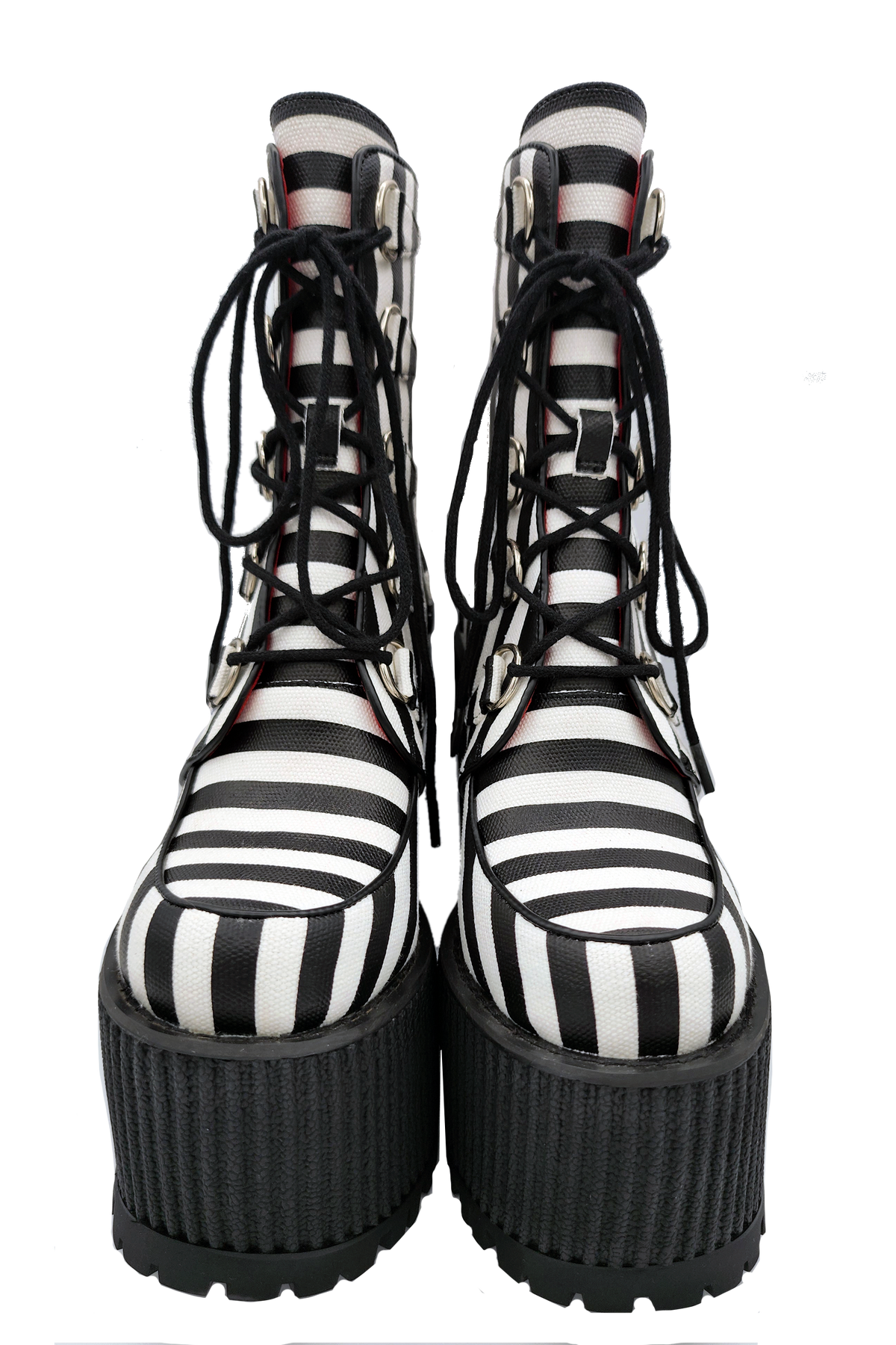 Charla Tedrick Supercreep Striped Platform – front view