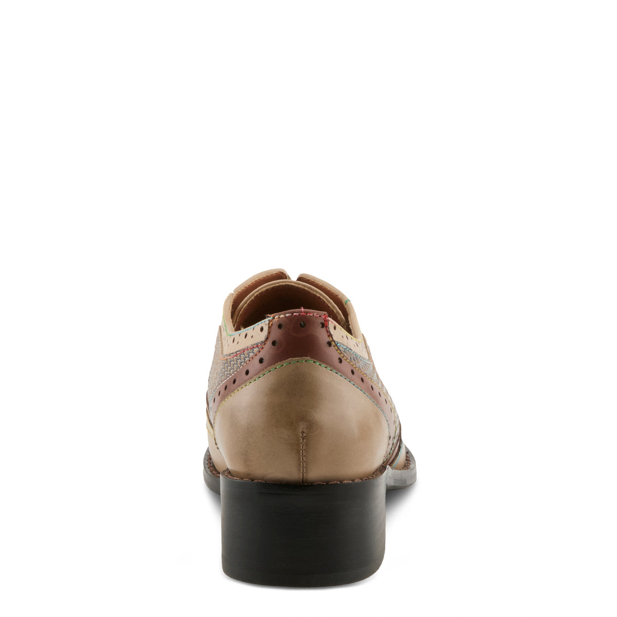 L'Artiste Tapdancer-Check Women's Oxfords — product view 4