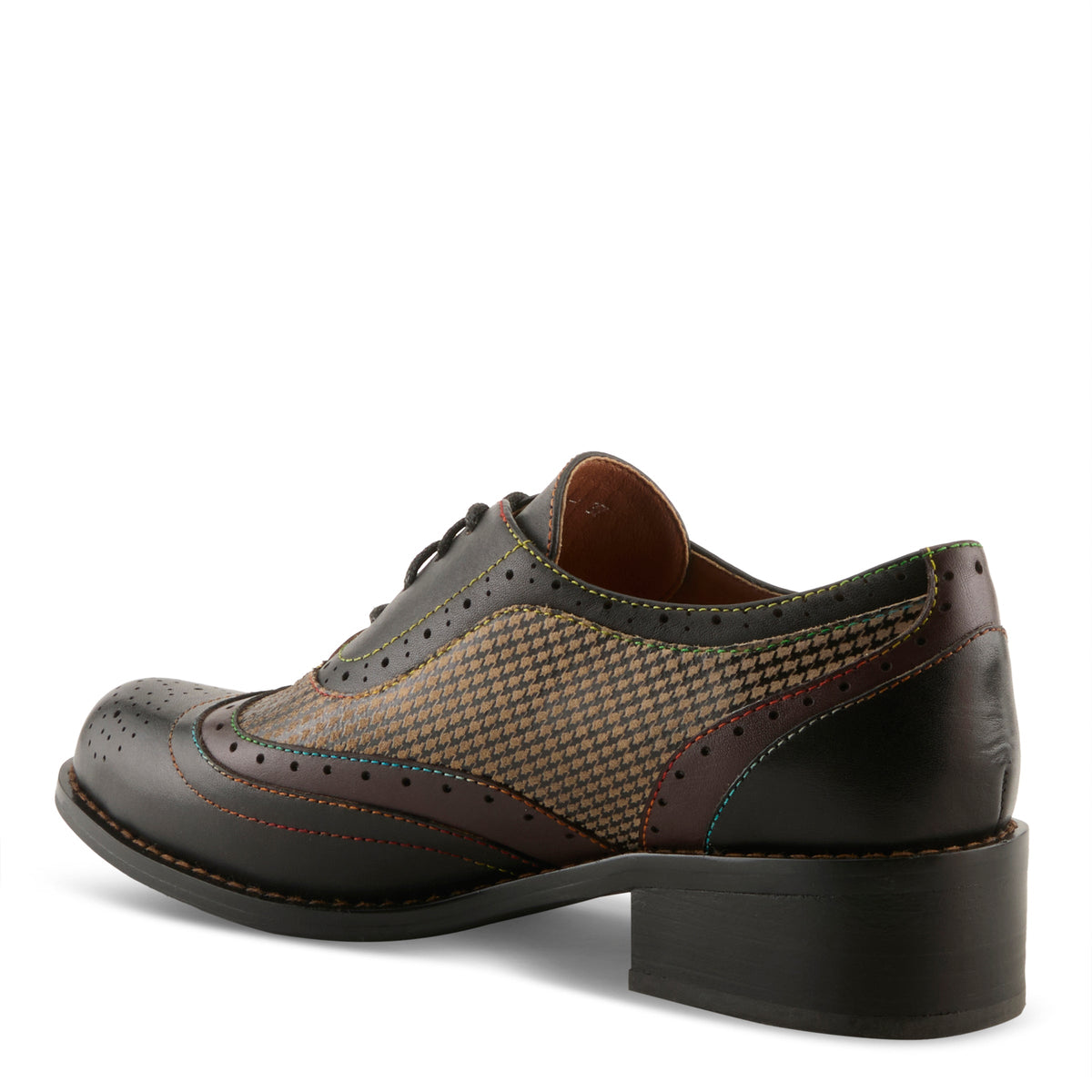 L'Artiste Tapdancer-Check Women's Oxfords — product view 14