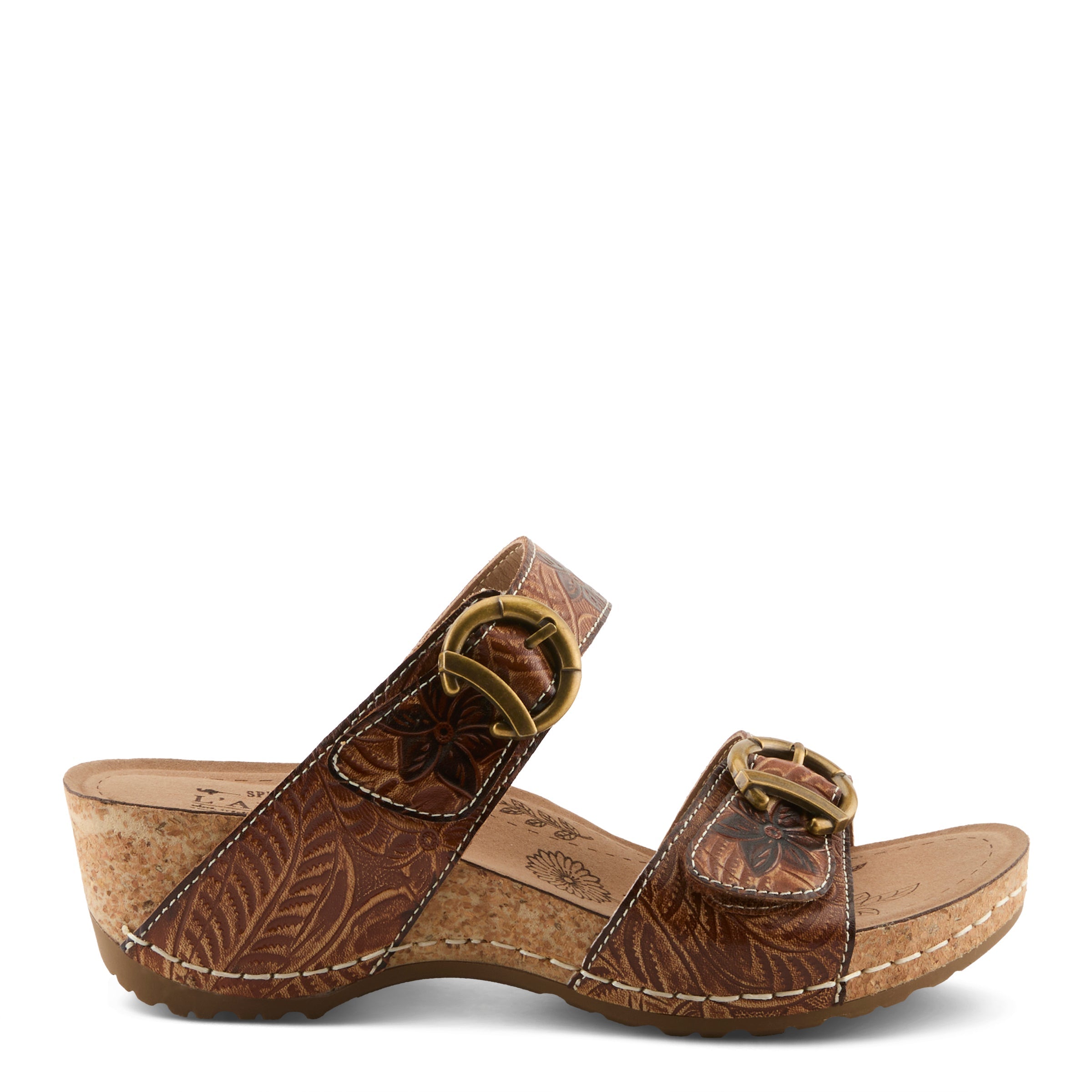L'ARTISTE THEBRASSRING SANDALS