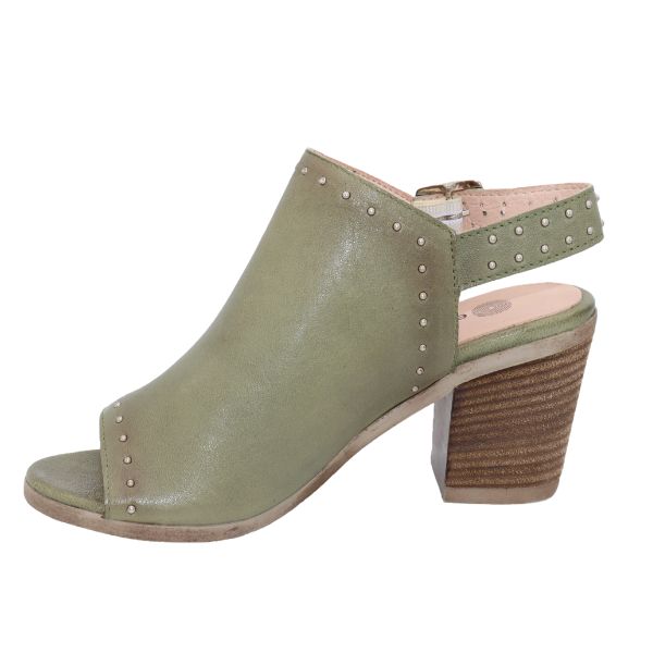 Eric Michael Tabitha Women’s Studded Block Heel Sandal