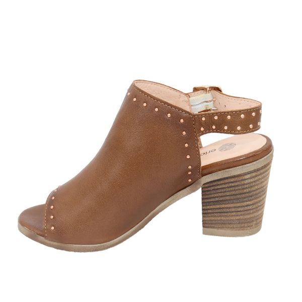 Eric Michael Tabitha Women’s Studded Block Heel Sandal