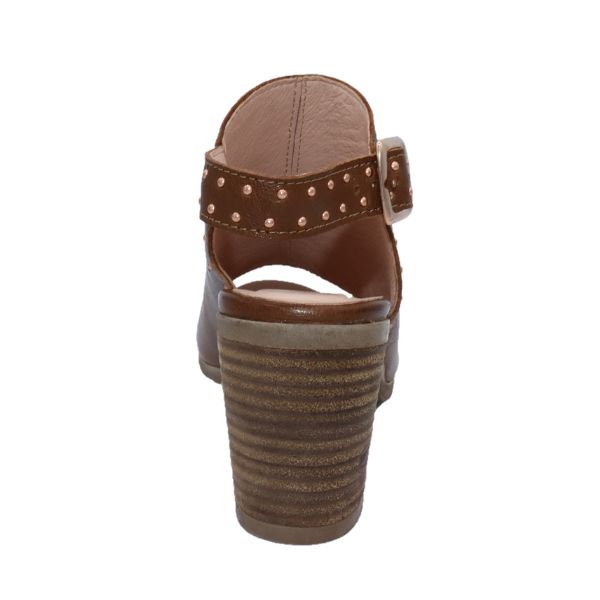 Eric Michael Tabitha Women’s Studded Block Heel Sandal