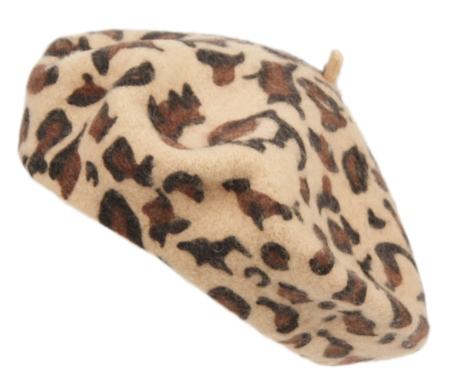 FRENCH LEOPARD BERET