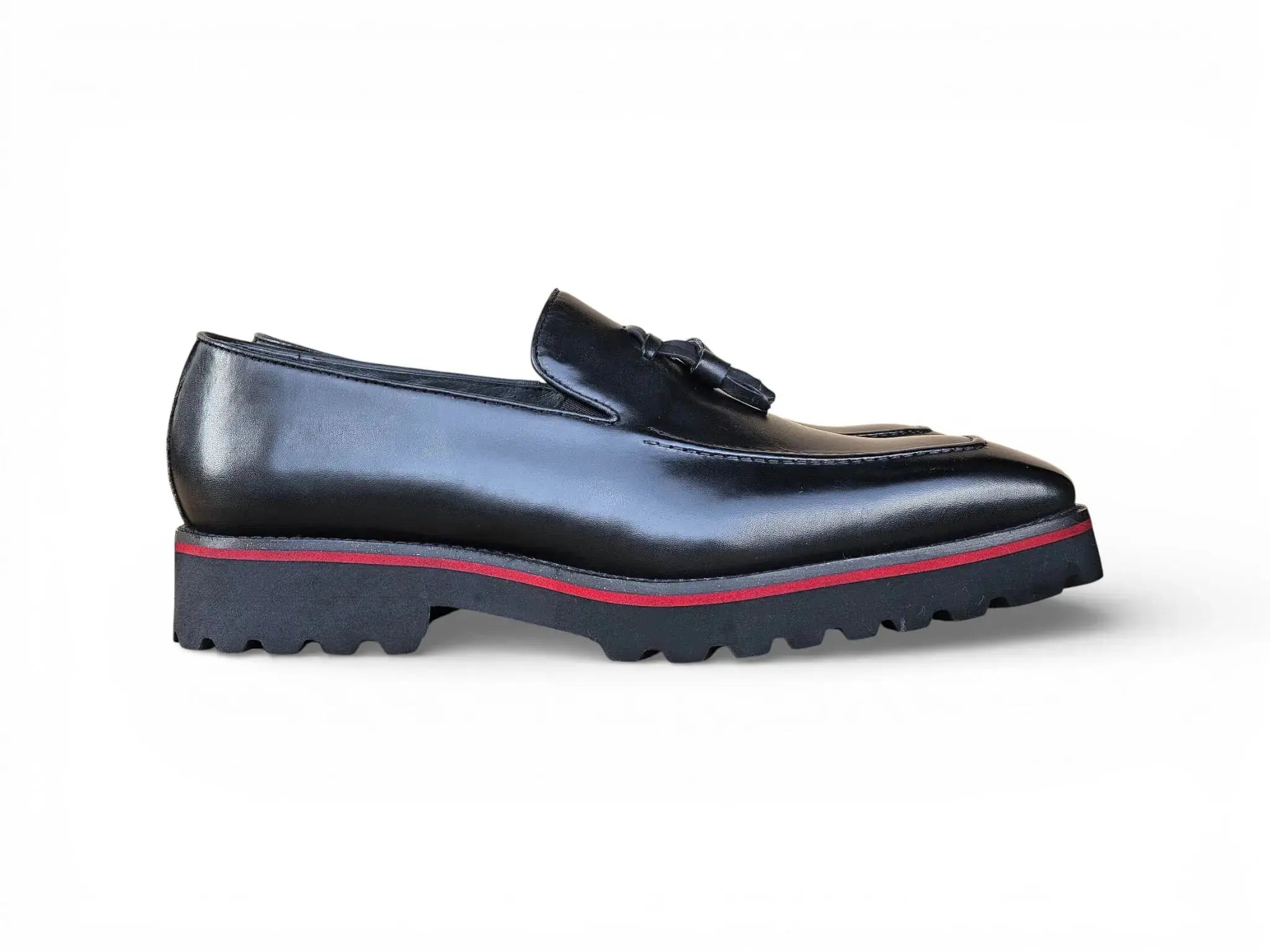 Tassel Loafer in Lug Sole Carrucci Shoes Men's