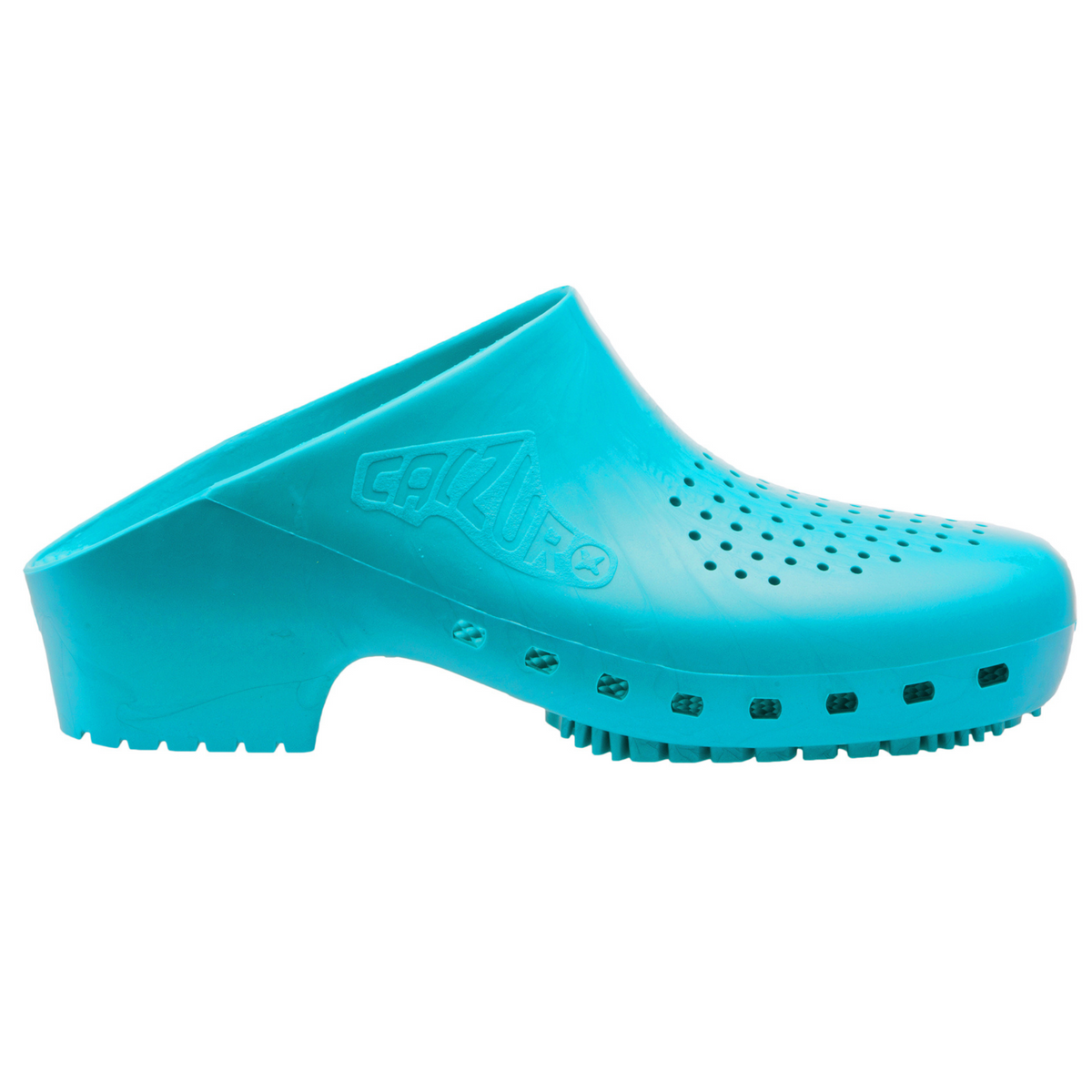 Calzuro Classic With Holes Teal – product view 1