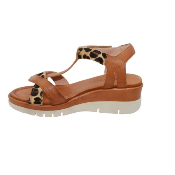 Eric Michael Trixie Women’s Braided Leather Wedge Sandal