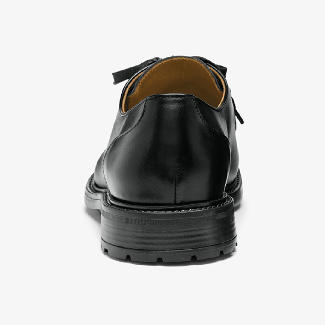 Del Toro Shoes Men's Black Leather Tuscan Moc Boot