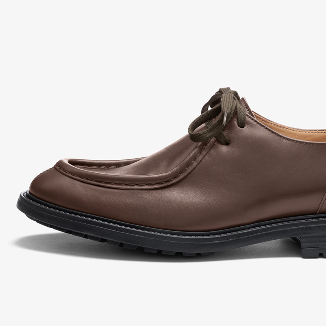 Del Toro Shoes Men's Brown Leather Tuscan Moc Boot