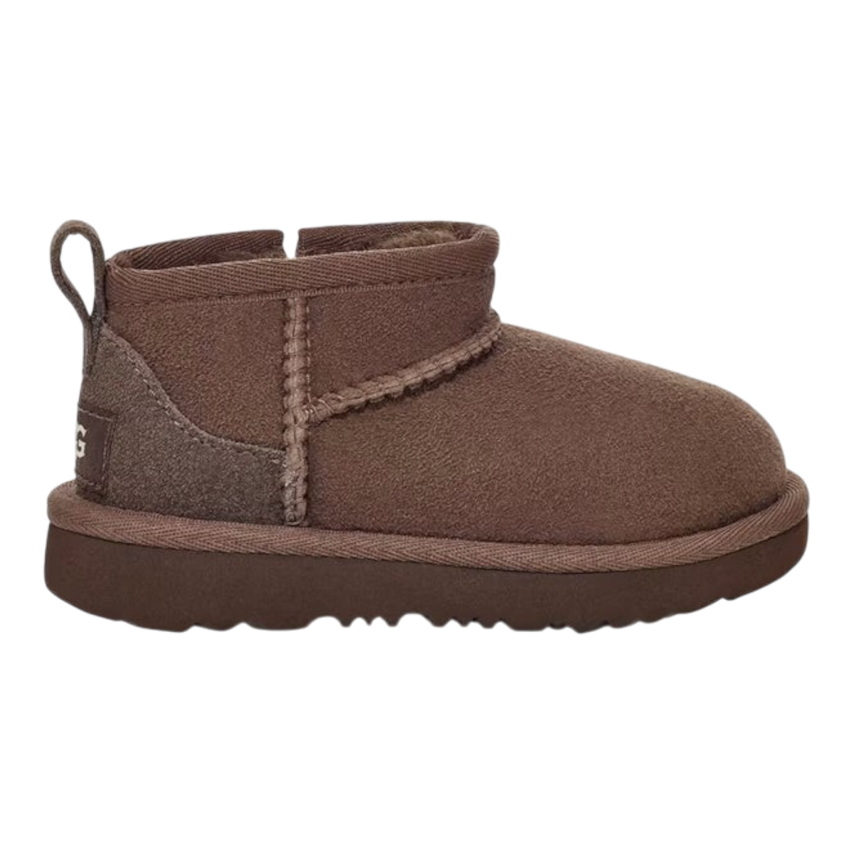 UGG Classic Ultra Mini Toddlers' (TD) Boots — Burnt Cedar Sheepskin