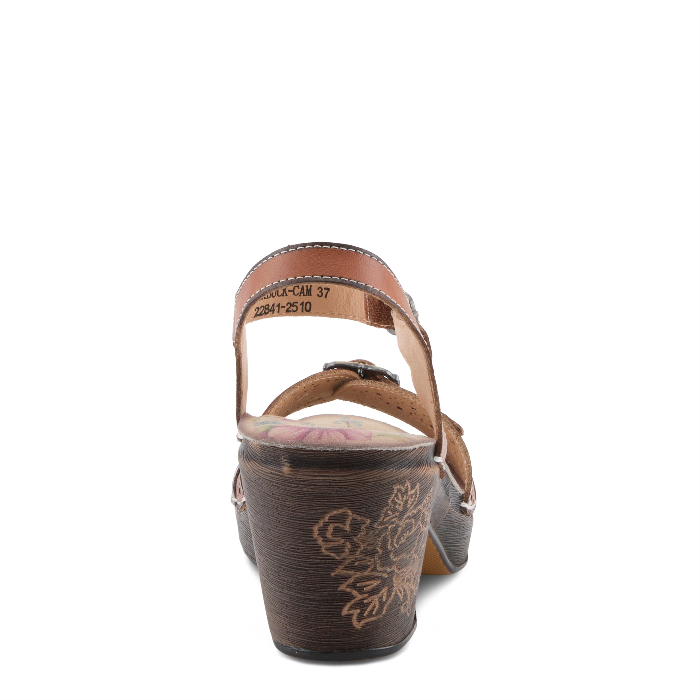 L'ARTISTE UPPERBUCK SANDALS