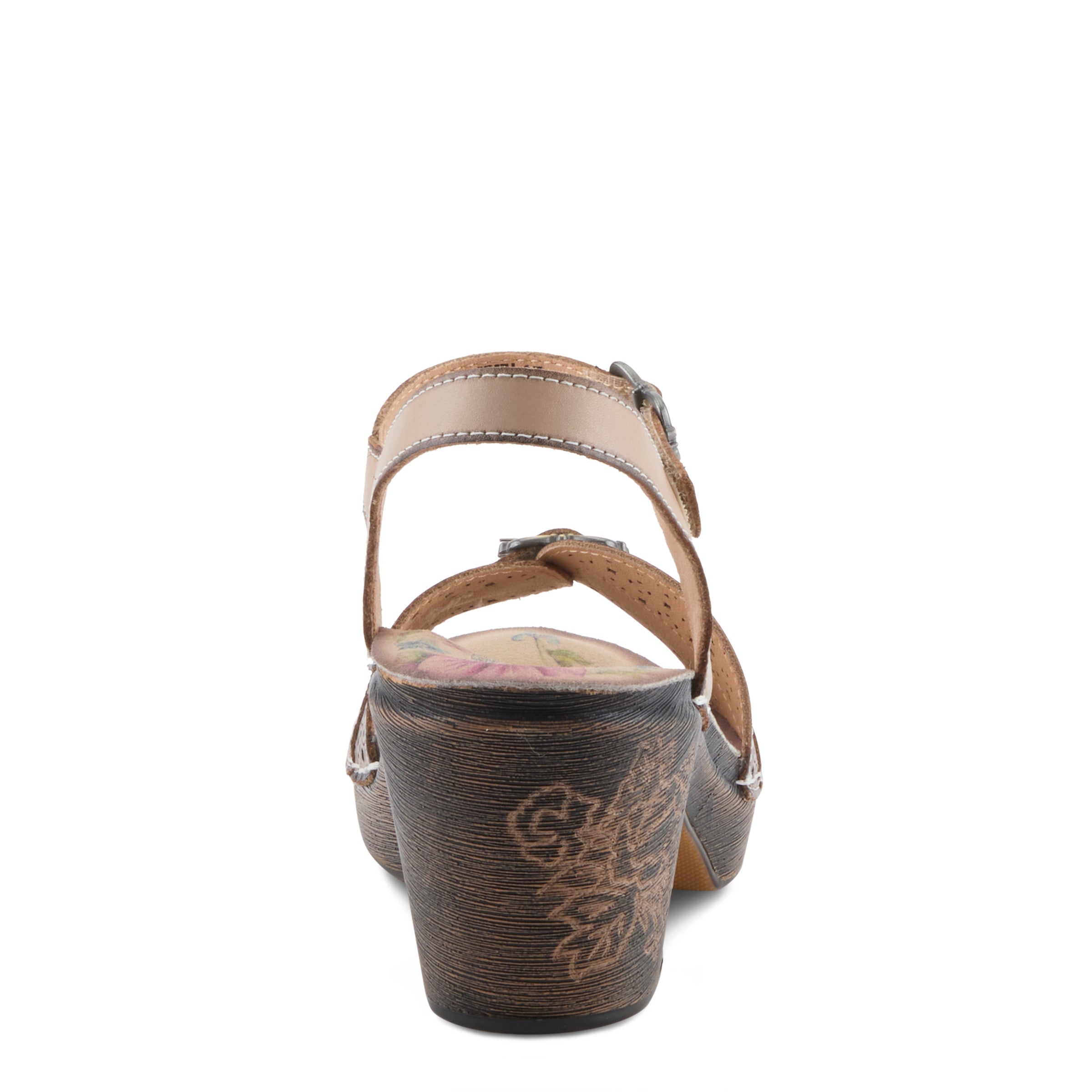 L'ARTISTE UPPERBUCK SANDALS