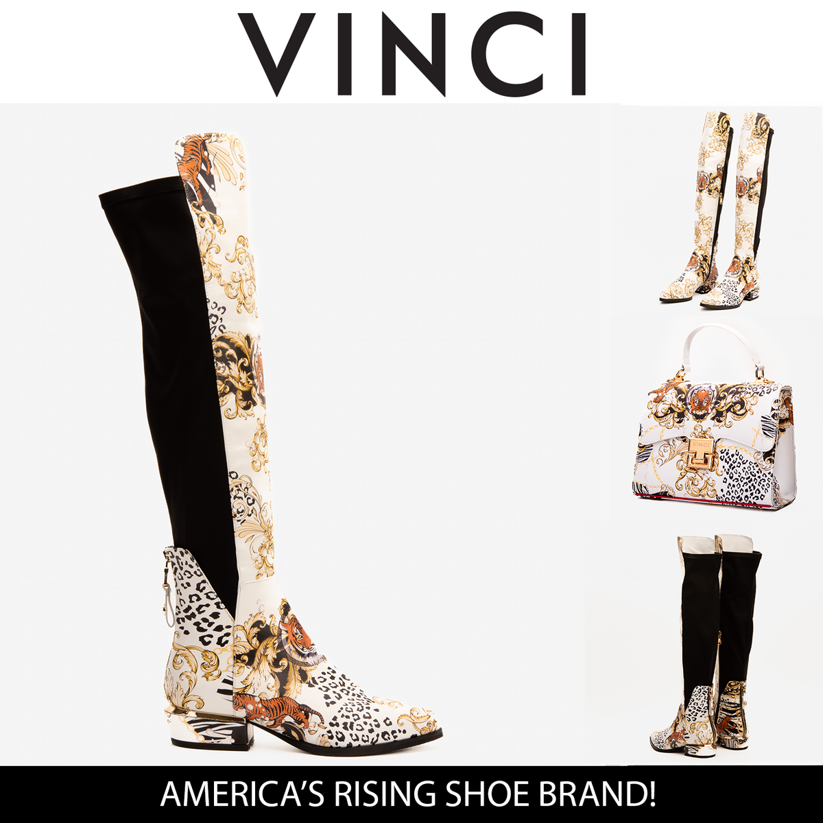Vinci Leather The Perugia Leather Pointy Toe Knee High Women Boot – product view 6
