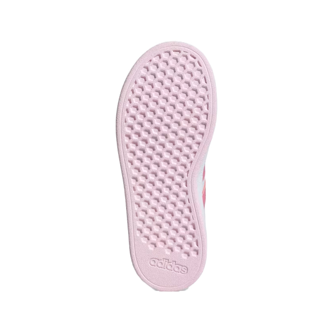 adidas Unisex Kid's Grand Court 2.0 Elastic Lace Shoes