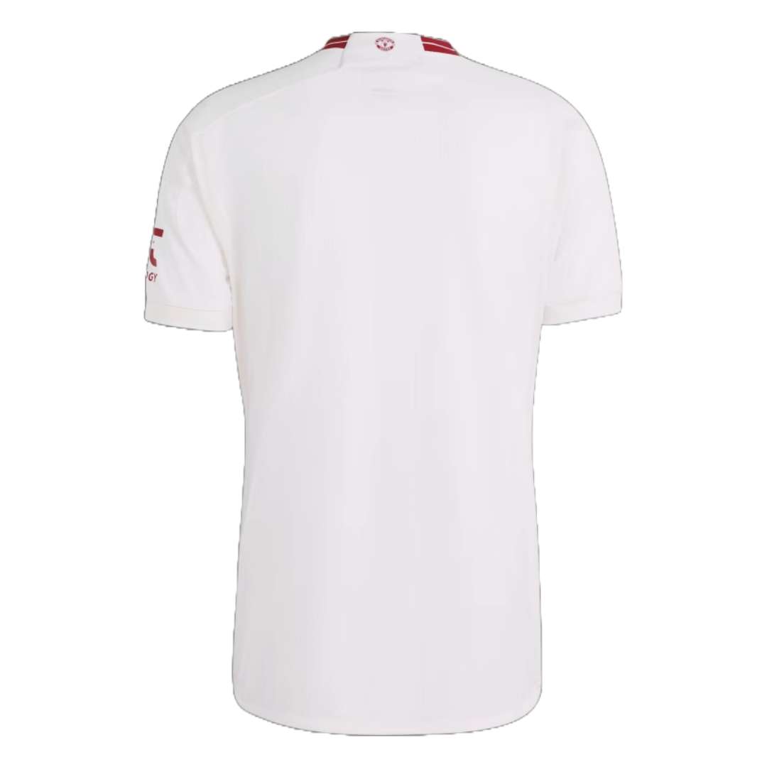 adidas Men's Manchester United 23/24 Third Jersey - CLOUD WHITE