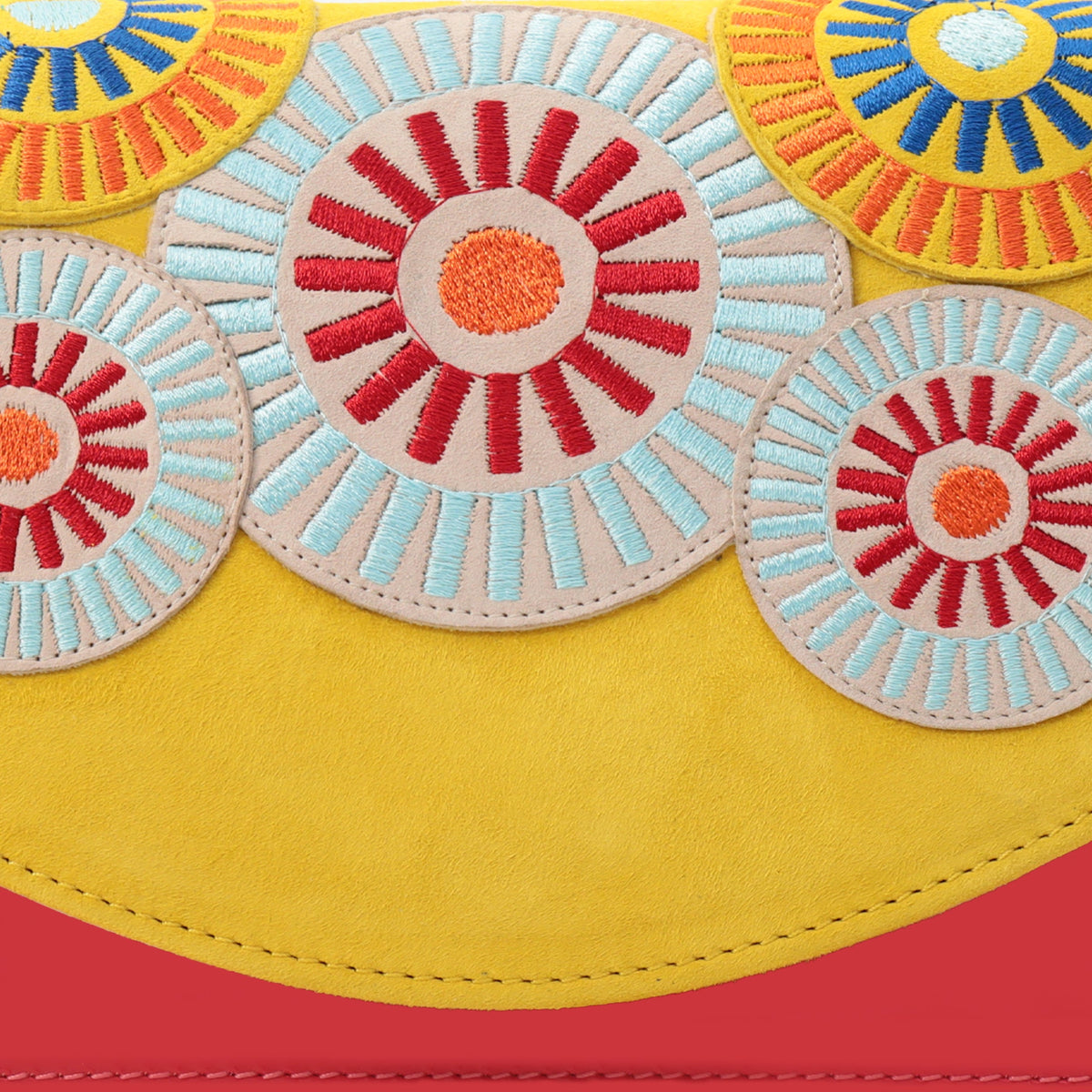 Vinci Leather The Parama Yellow Leather Handbag – product view 3