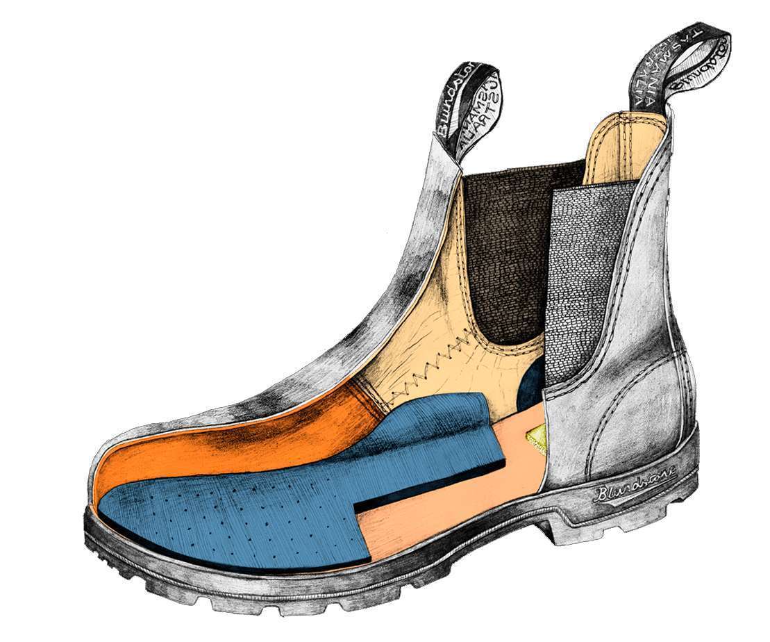 Blundstone 2130 MEN'S CLASSICS CHELSEA BOOTS - AUBURN – product view 4