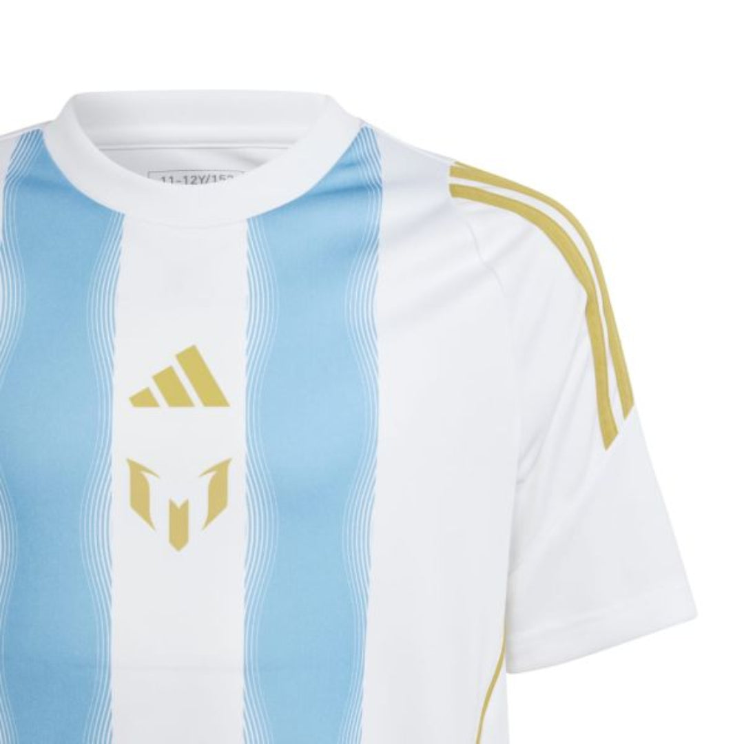 Adidas Youth Messi Short Sleeve T-shirt – product view 6