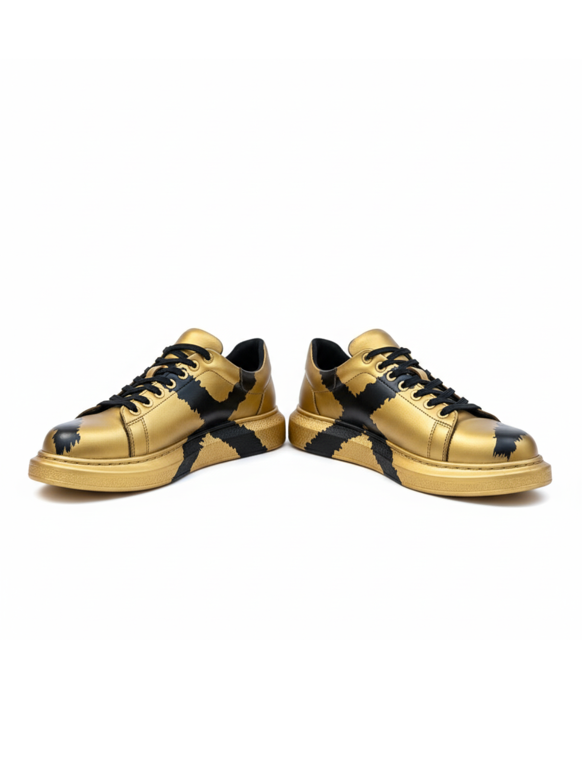 Apollo Moda Women's Lisbon Gold & Black – product view 4