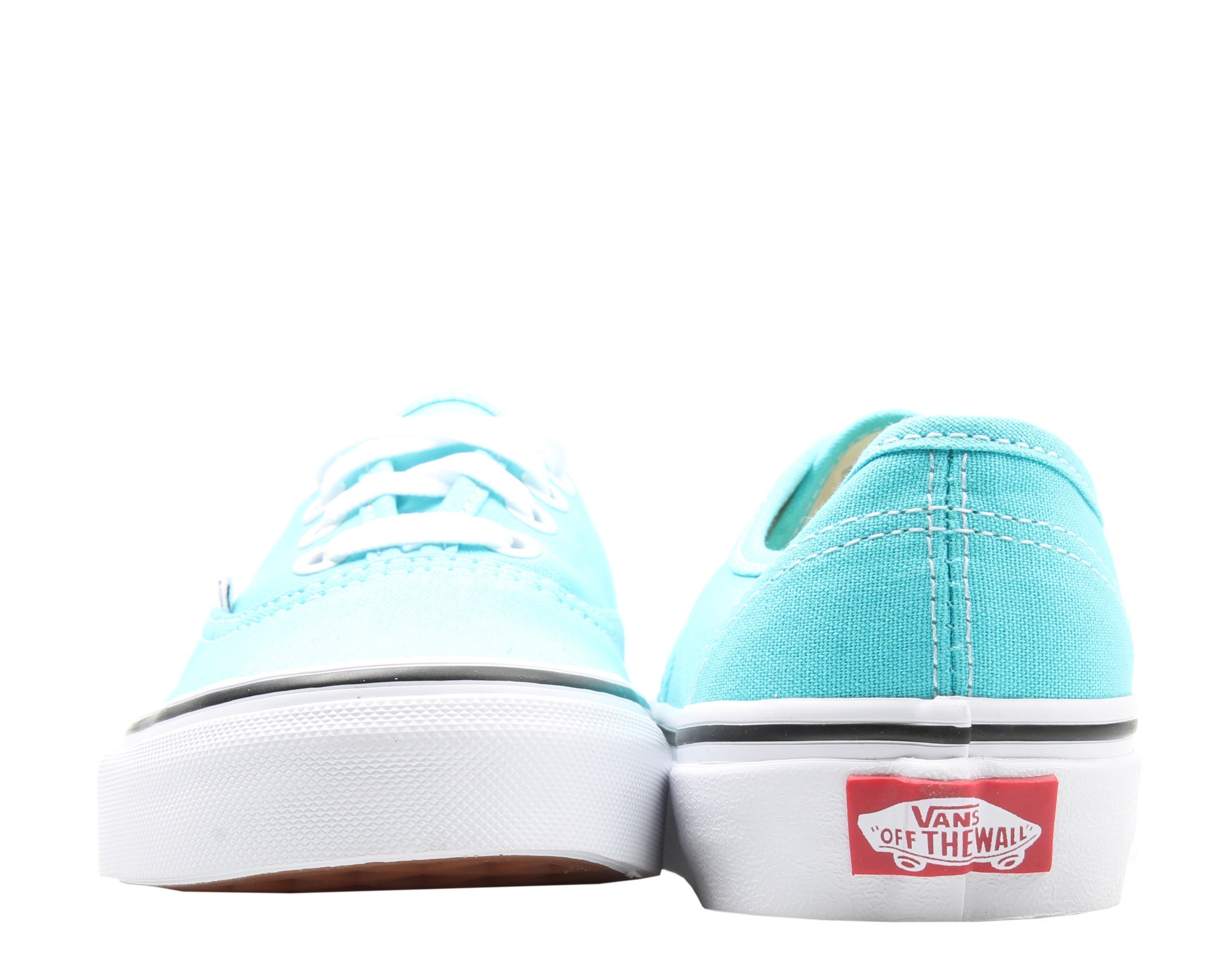 Vans Authentic Scuba Sneakers — True White/Blue Low-Top