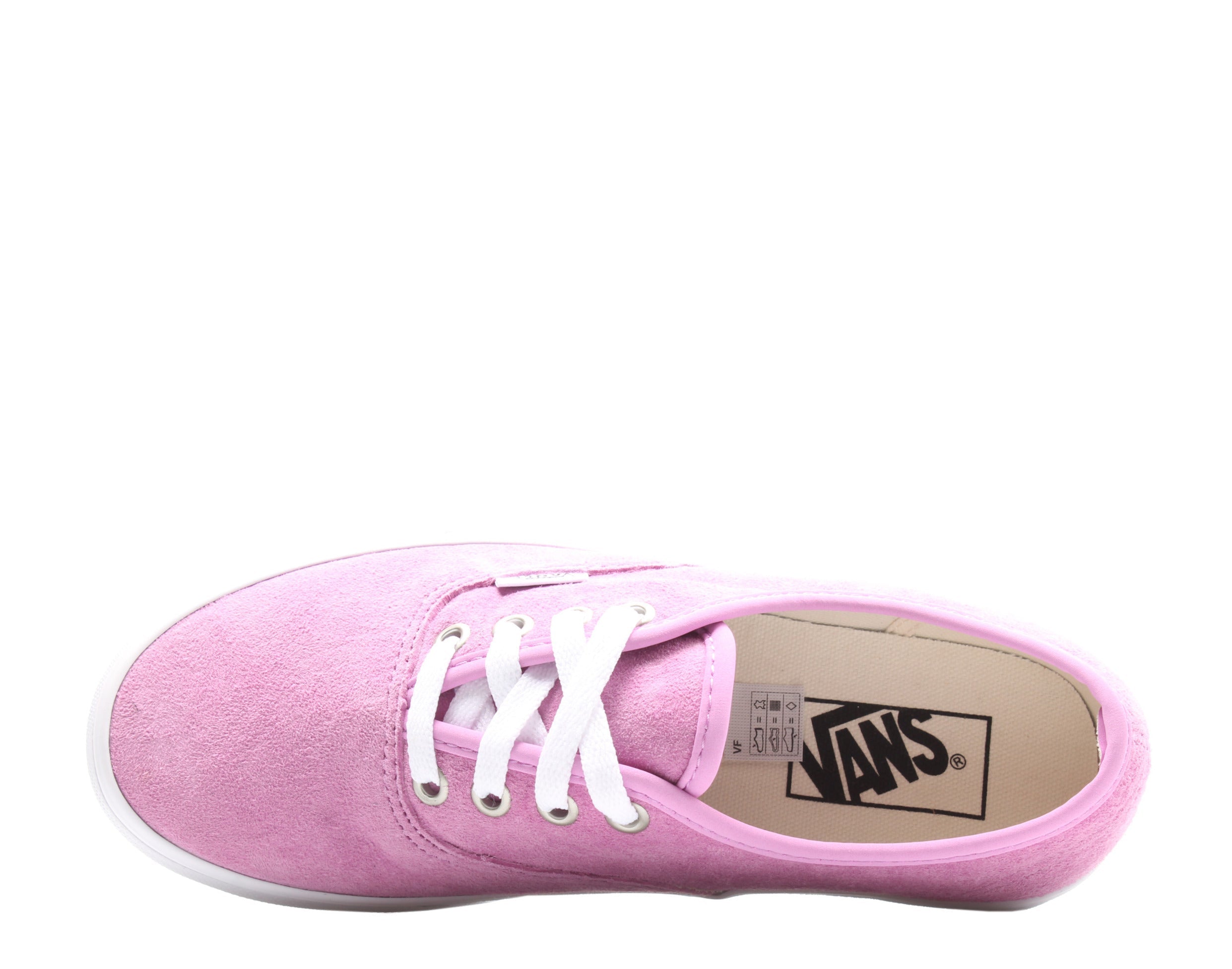 Vans Authentic Sneakers — True White/Violet Low-Top