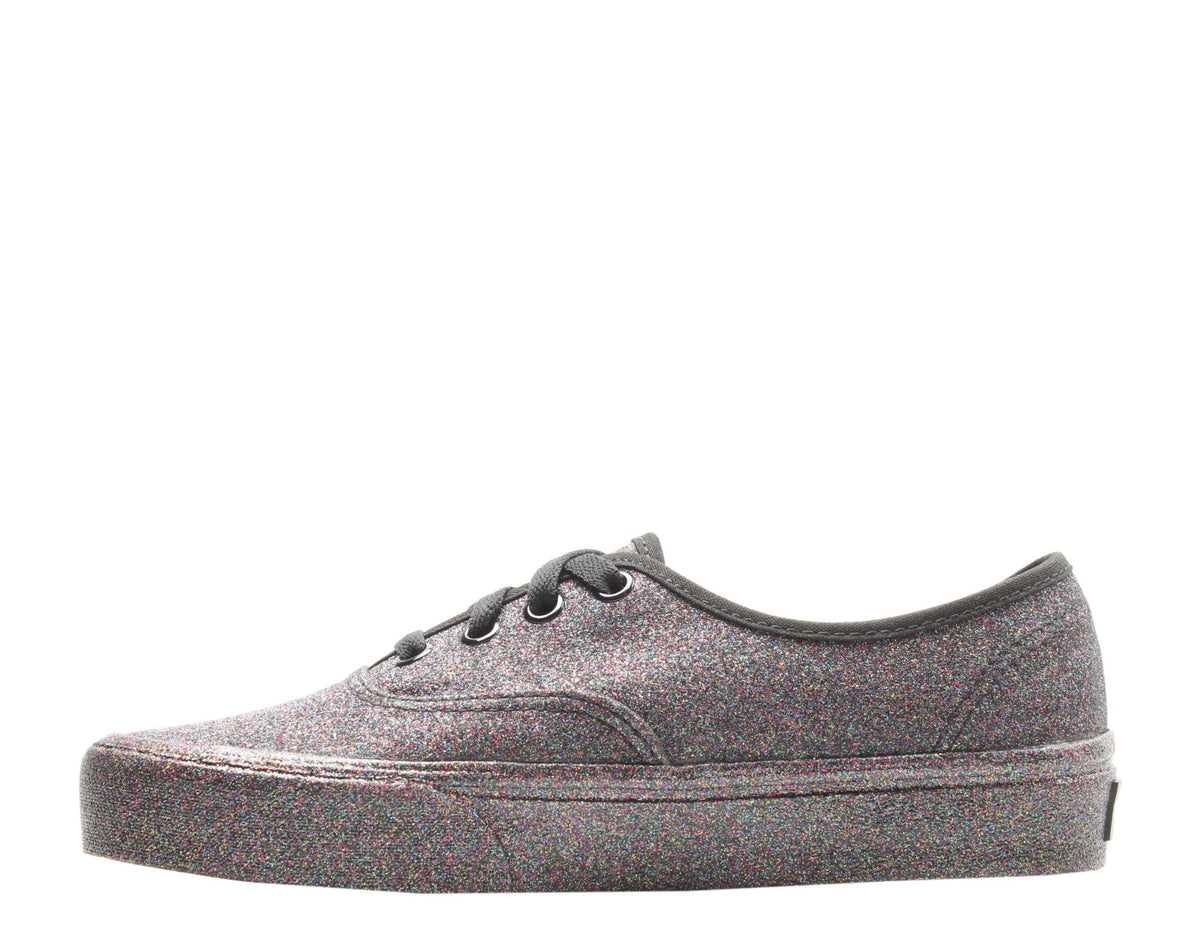 Vans Authentic Rainbow Glitter Sneakers — Black Low-Top – product view 3