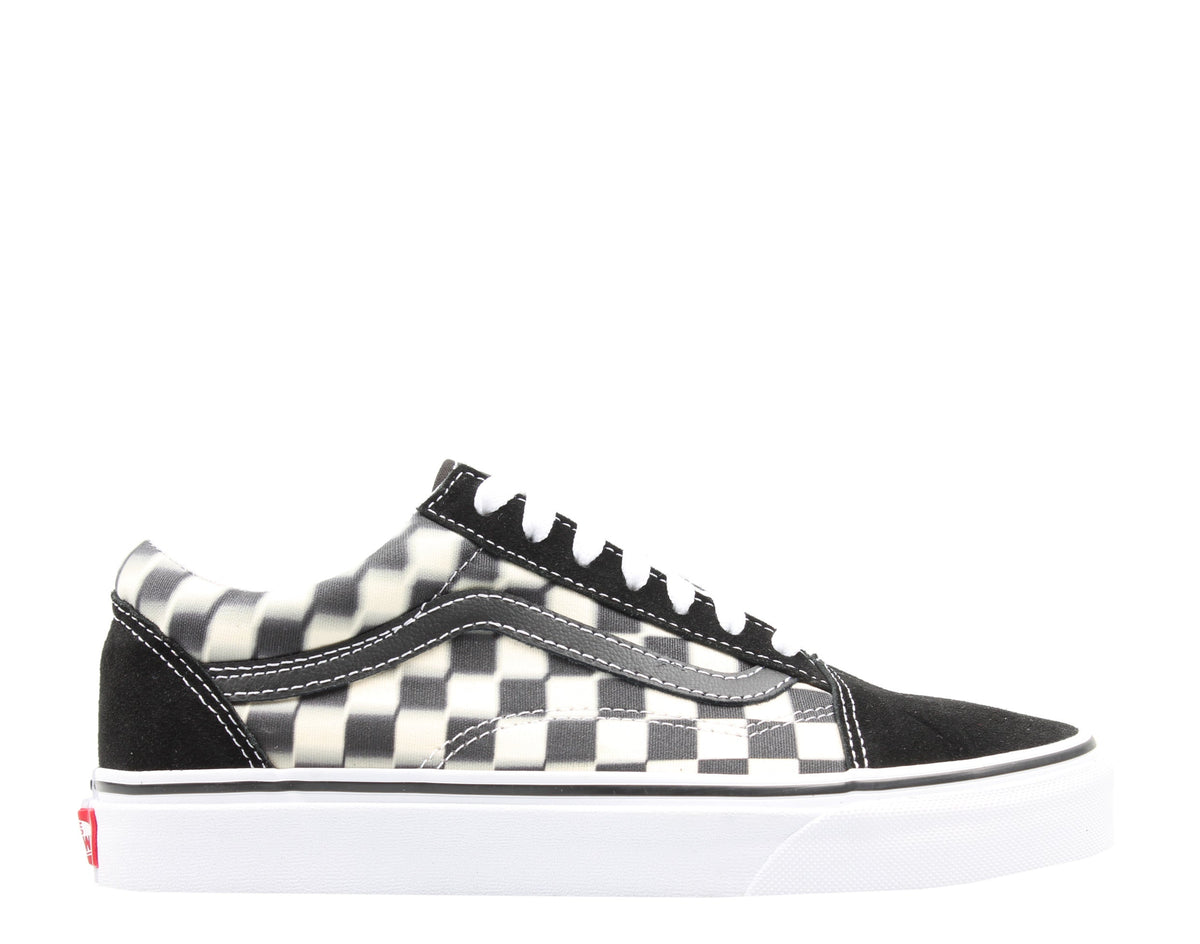 Vans Old Skool Blur Check Classic Sneakers — Black Low-Top – product view 2