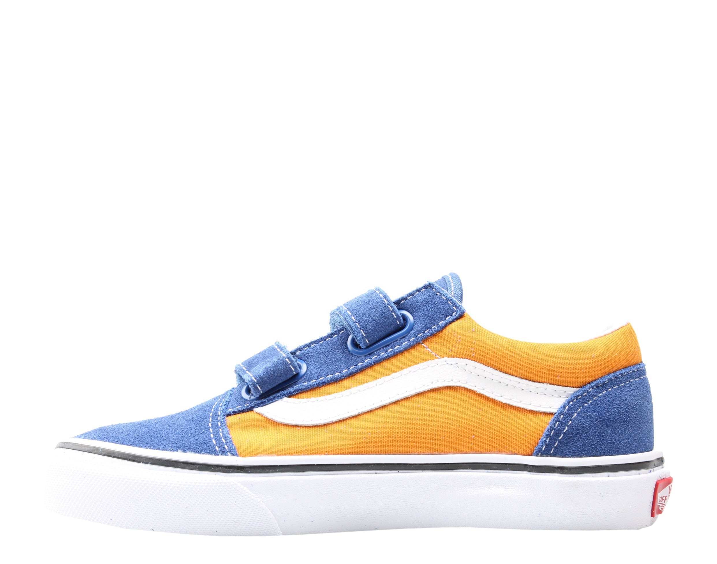 Vans Old Skool POP OG Kids' Sneakers — Blue/Gold Low-Top