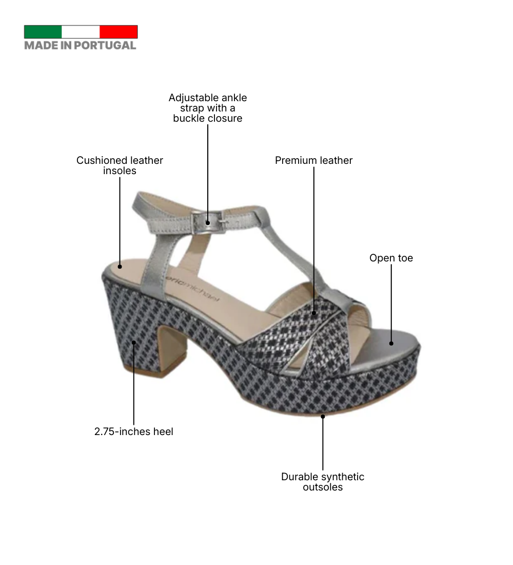 Eric Michael Valencia Retro Platform Sandal