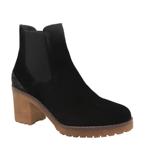 Eric Michael Vespa Women’s Suede Slip-On Heel Shoe