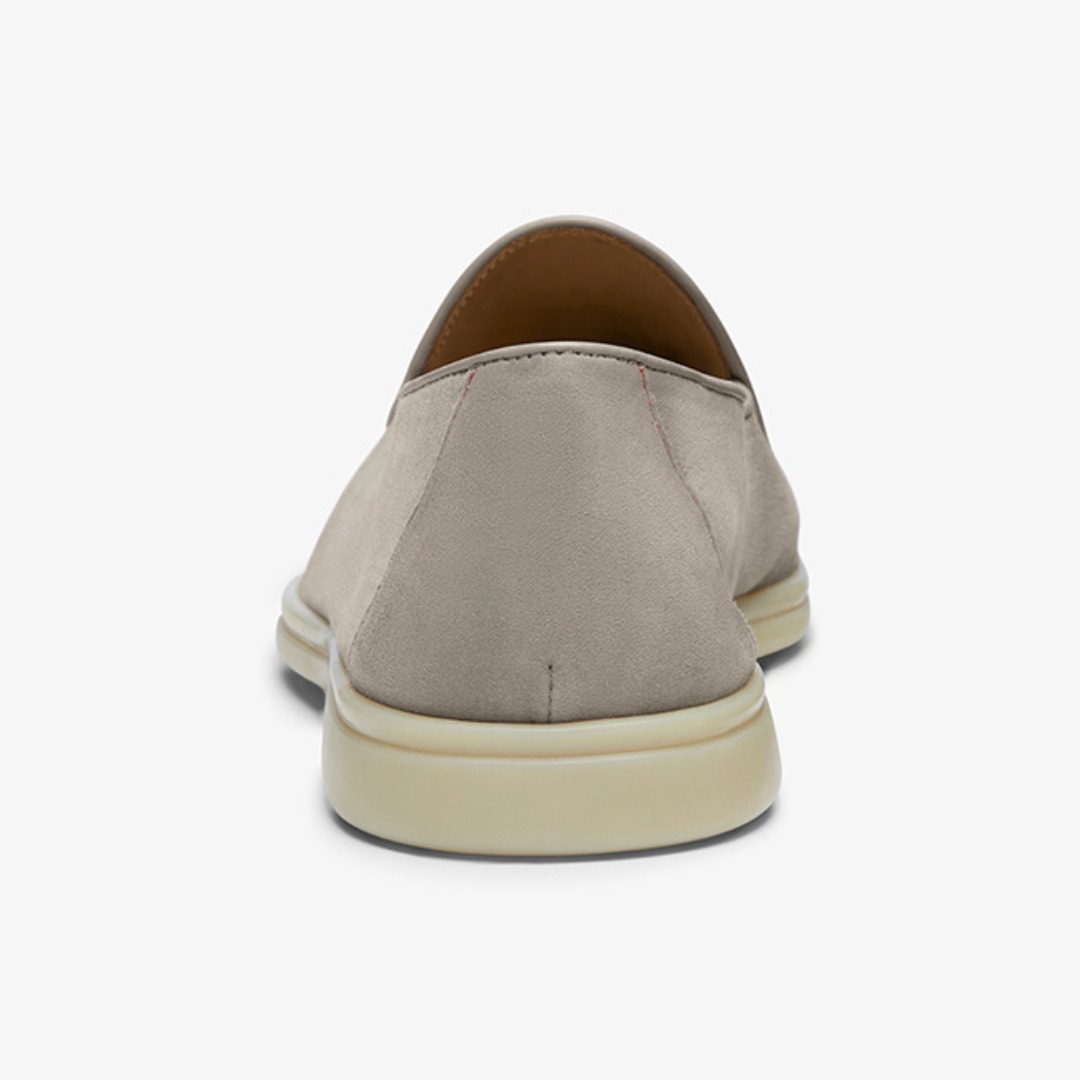 Del Toro Shoes Men's Grigio Suede Viaggio Loafer